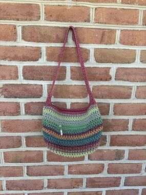 The SAK Multicolor Crochet Shoulder Bag - Women's Casual bag